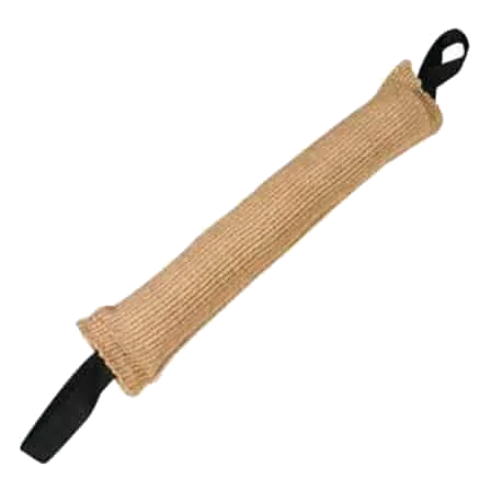 Sisal-Beißwurst mit Griff für Hunde, Größe L, 60 cm