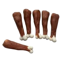 Hundesnacks Entenschenkel mit Calcium, 500 g