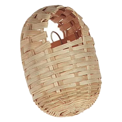 Kleines exotisches Rohrnest für Vögel