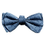 Hundefliege FuzzYard Thornbury Aegean Blue mit Klettverschluss