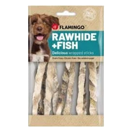 Flamingo Kabeljau-Sticks für Hunde, 85 g