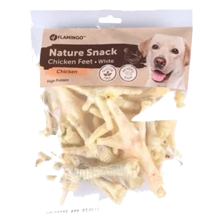 Flamingo weiße Hühnerfüße, Hundesnacks 200 g