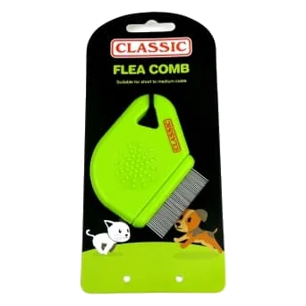 Classic Deluxe Flohkamm für Hunde und Katzen
