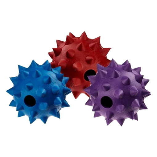 Classic Spike Noppenball mit Glöckchen für Hunde