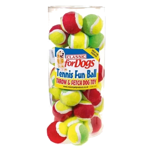Hundeball Classic Mini Tennis Fun Ball, 45 mm