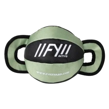 Zerrball für Hunde FuzzYard Ball Tug Khaki