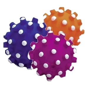 Igelball aus Vinyl für Hunde, klein, mittel und groß