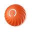Pelota inteligente que rueda y rebota sola para perros, USB, naranja - ZONLIDOOG