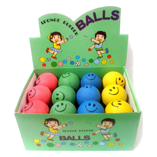 Hundeball halbfest Smile, 6,5 cm
