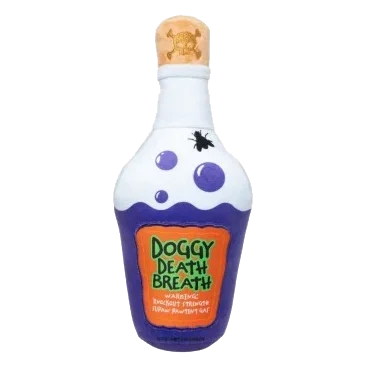 Halloween-Plüschspielzeug für Hunde FuzzYard Death Breath Potion