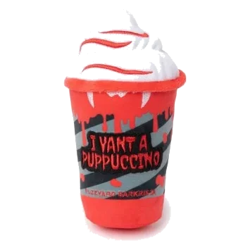 Halloween-Plüschspielzeug für Hunde FuzzYard I Vant A Puppuccino