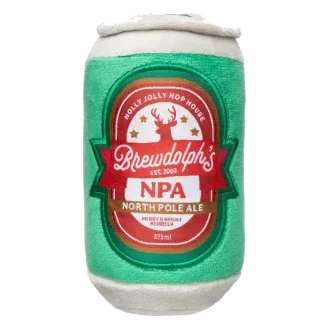 Weihnachts-Plüschspielzeug für Hunde FuzzYard Brewdolph's NPA