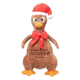 FuzzYard Chicken It Twice Chook Weihnachts-Plüschspielzeug für Hunde