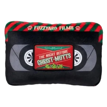FuzzYard Christ-Mutts Casette Weihnachts-Plüschspielzeug für Hunde