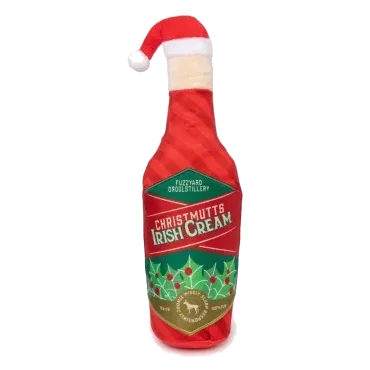 FuzzYard Christmutts Irish Crema Weihnachts-Plüschspielzeug für Hunde