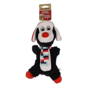 Großer Weihnachts-Plüschpinguin für Hunde, 31 cm