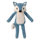 Plüschspielzeug für Hunde aus Cord FuzzYard Life Fuchs French Blue