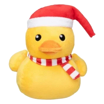 Weihnachts-Kuscheltier für Hunde FuzzYard Duck Festive Waddles