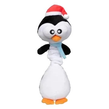 Weihnachts-Kuscheltier für Hunde FuzzYard Finneck the Penguin