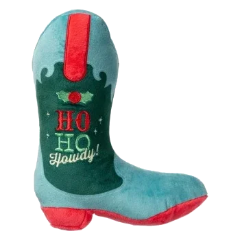 Weihnachts-Hundespielzeug Plüsch FuzzYard Ho Ho Howdy Boot