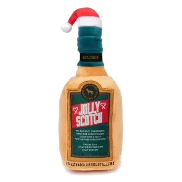 Weihnachts-Hundespielzeug Plüsch FuzzYard Jolly Scotch