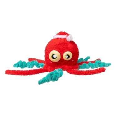 Weihnachts-Hundespielzeug Plüsch FuzzYard Jollyfish