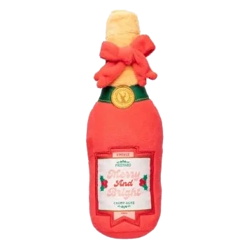 Weihnachts-Hundespielzeug Plüsch FuzzYard Merry & Bright Chompagne