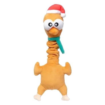Weihnachts-Hundespielzeug aus Plüsch FuzzYard Monecka the Turkey