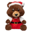 Weihnachts-Hundespielzeug aus Plüsch FuzzYard Santa Fuzz Bear