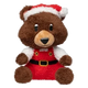 Weihnachts-Hundespielzeug aus Plüsch FuzzYard Santa Fuzz Bear