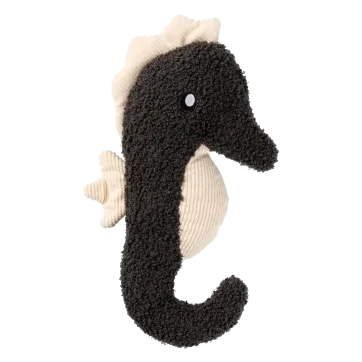 Kuscheltier Seepferdchen für Hunde FuzzYard Life Slate Grey