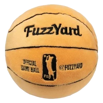 Plüschspielzeug für Hunde FuzzYard Basketball mit Quietscher