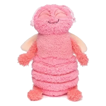 Plüschspielzeug für Hunde FuzzYard Bettwanze Flutter in Rosa mit Quietscher