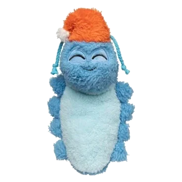Plüschspielzeug für Hunde FuzzYard Bettwanze Rolly in Blau mit Quietscher