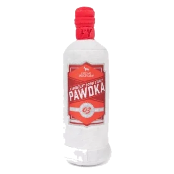 Plüschspielzeug für Hunde FuzzYard Flasche Pawdka mit Quietscher