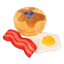 Plüschspielzeug für Hunde FuzzYard Dog's Breakfast, 3er-Set