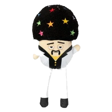 Plüschspielzeug für Hunde FuzzYard Fun Guys Disco Randy Mushroom mit Quietscher