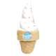FuzzYard Eis Plüschspielzeug für Hunde mit Quietscher