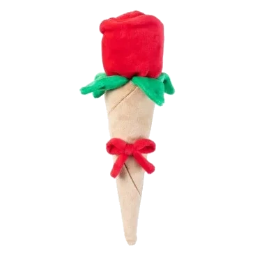 FuzzYard Love Wrapped Rose Plüschspielzeug für Hunde
