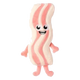 Kuscheltier für Hunde FuzzYard Meat Heads Kevin Bacon-Strip mit Quietscher