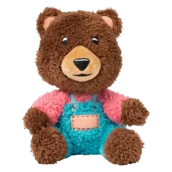 Kuscheltier für Hunde FuzzYard Nasties Fuzz Bear mit Quietscher
