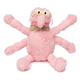 Kuscheltier für Hunde FuzzYard Nasties Scratchette rosa Floh mit Quietscher