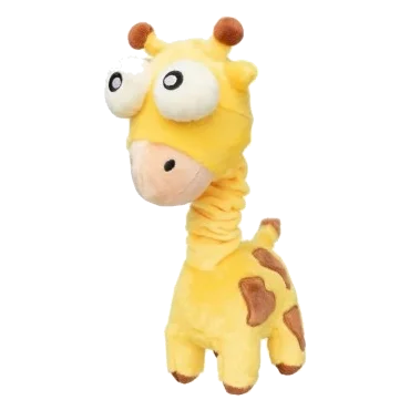 Kuscheltier für Hunde FuzzYard Neck Minnits Neckholas Giraffe mit Stretchhals