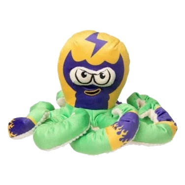 Plüsch-Hundespielzeug FuzzYard Octo-Pose Octo the Outrageous Krake mit Quietscher