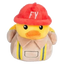 Plüschspielzeug für Hunde FuzzYard Ente Firequacker mit Quietscher