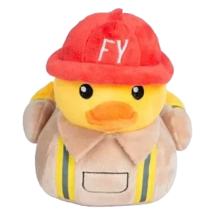 Plüschspielzeug für Hunde FuzzYard Ente Firequacker mit Quietscher