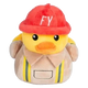 Plüschspielzeug für Hunde FuzzYard Ente Firequacker mit Quietscher