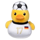 Plüschspielzeug für Hunde FuzzYard Fußball-Ente Deutschland Nr. 17 mit Quietscher