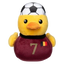 Plüschspielzeug für Hunde FuzzYard Fußball-Ente Belgien Nr. 7 mit Quietscher