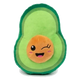 Plüsch-Hundespielzeug mit Quietscher FuzzYard Winky Avocado